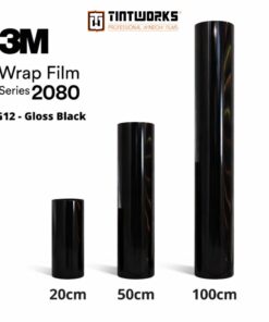 3m G12 black gloss 50cm