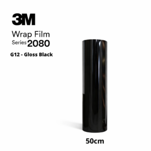 3m g12 2080 black gloss 50cm