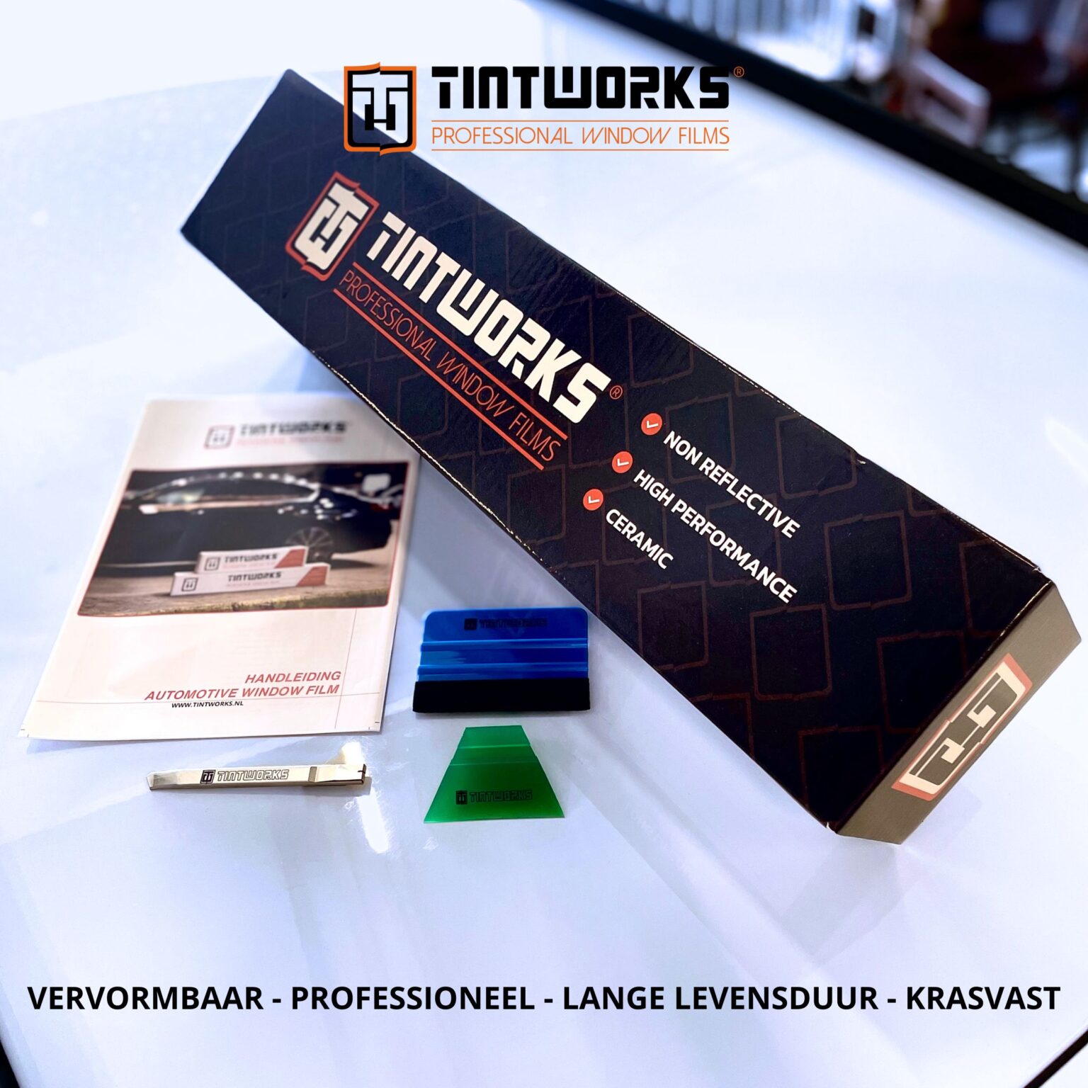 Auto raamfolie start kit