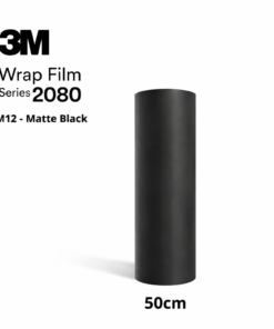 3m matte black m12 50cm