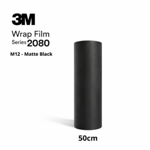 3m matte black m12 50cm
