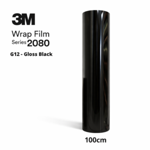 3m gloss black g12 100cm